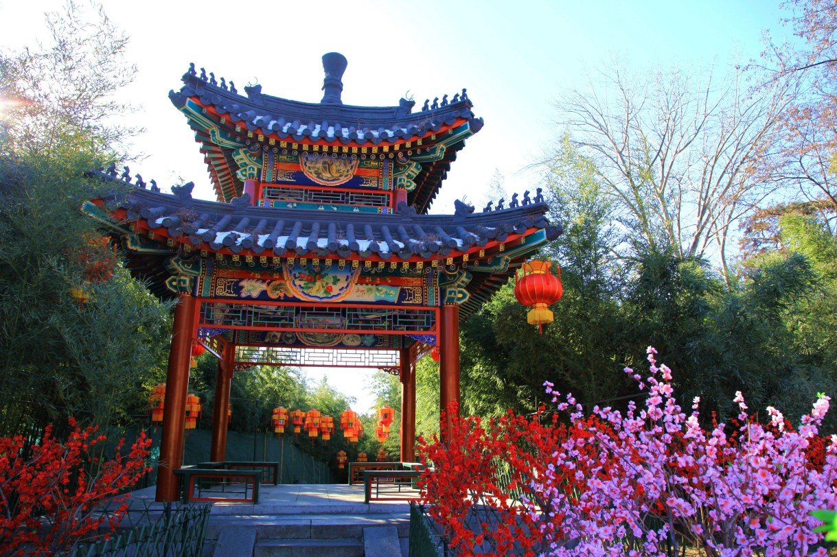 红螺寺AAAA  冬季观竹亭