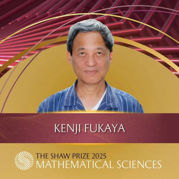 Kenji Fukaya Wins the 2025 Shaw Prize in Mathematical Sciences