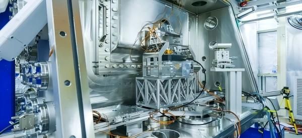 Hard-X-ray coherent scattering beamline Ptychography experimental setup