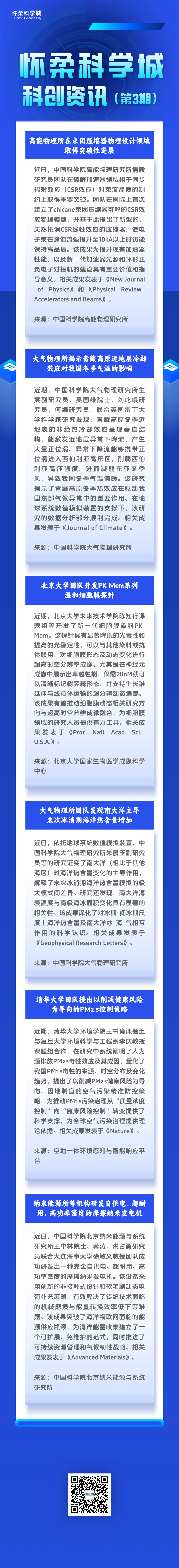 怀柔科学城科创资讯（第3期）