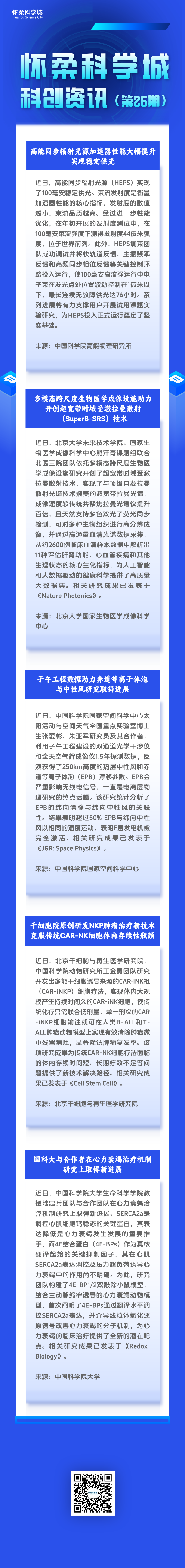 怀柔科学城科创资讯（第26期）
