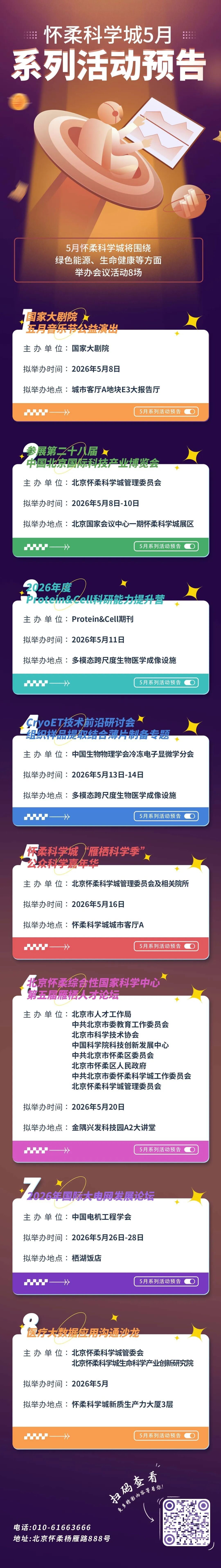 清风入夏，走进怀柔科学城——5月系列活动抢先看