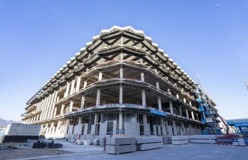 怀柔科学城重点项目全面复工，冲刺一季度建设热潮1